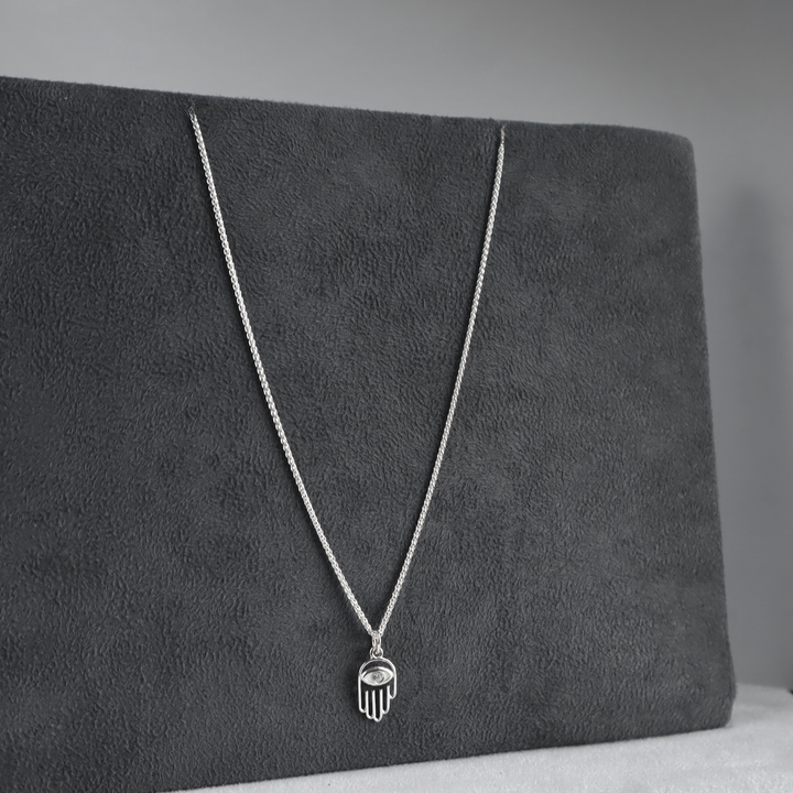 Diamond Hamsa Necklace