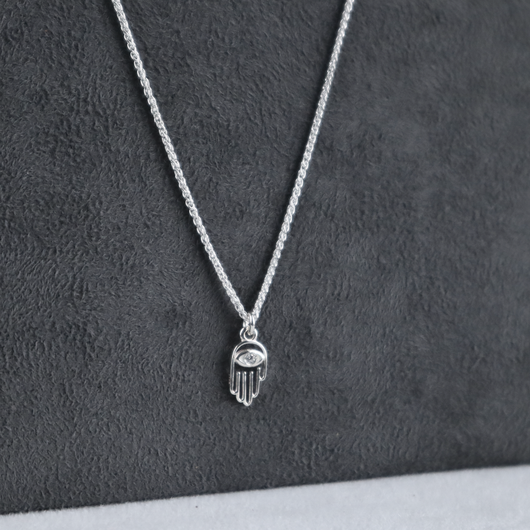 Diamond Hamsa Necklace