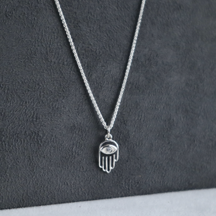 Diamond Hamsa Necklace