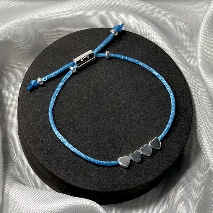 Cord Hearts Bracelet