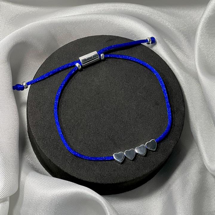 Cord Hearts Bracelet