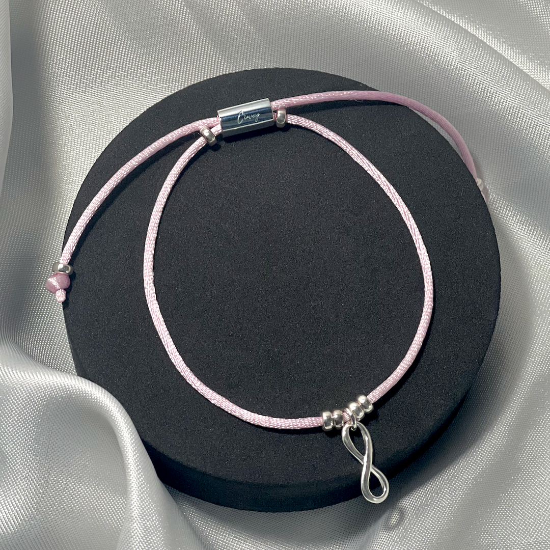 Cord Infinity Bracelet