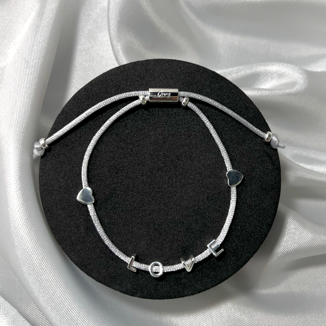 Cord Love Bracelet