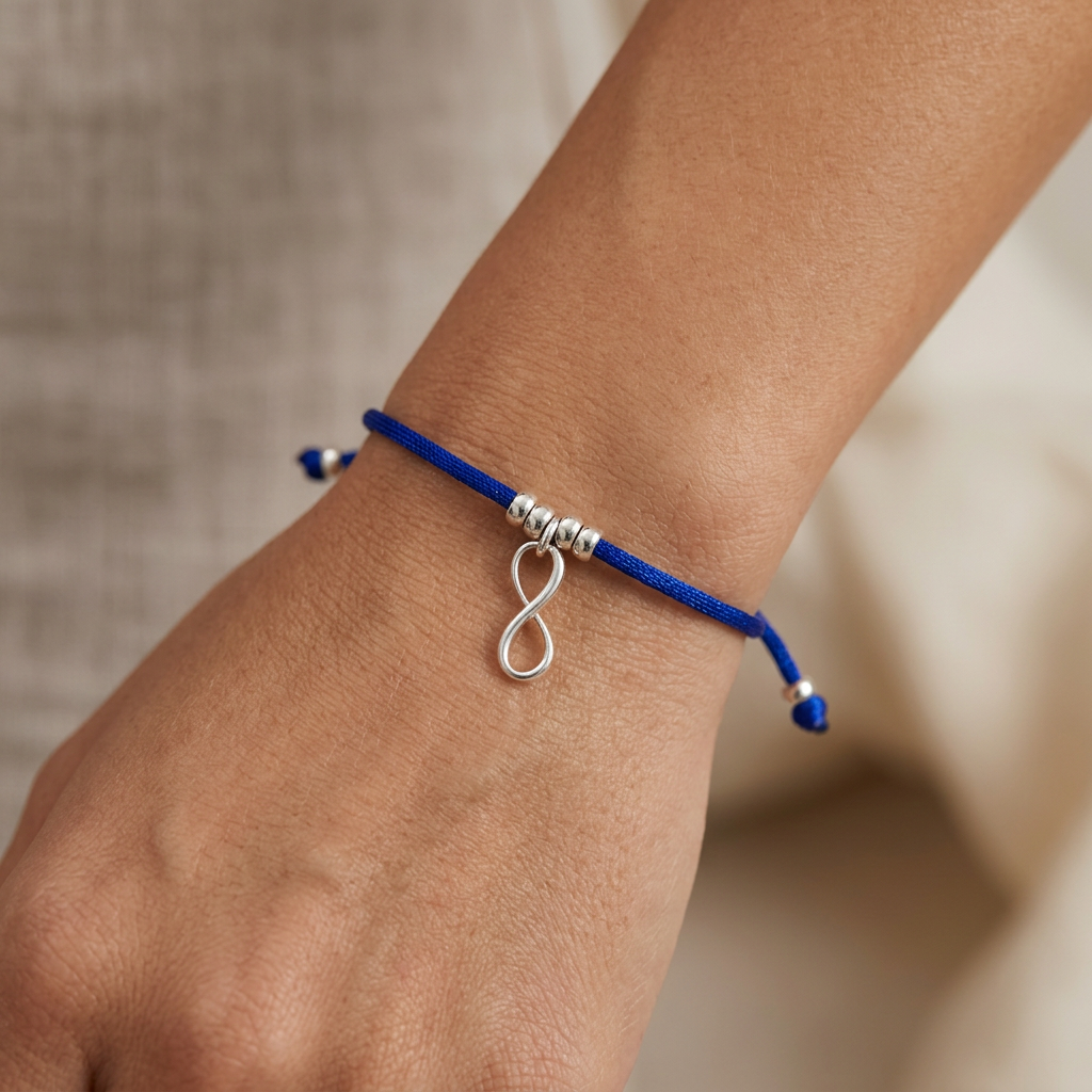 Cord Infinity Bracelet